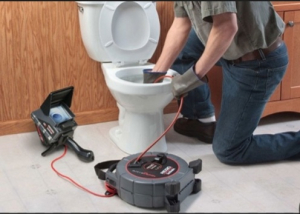 رفع گرفتگی توالت فرنگی